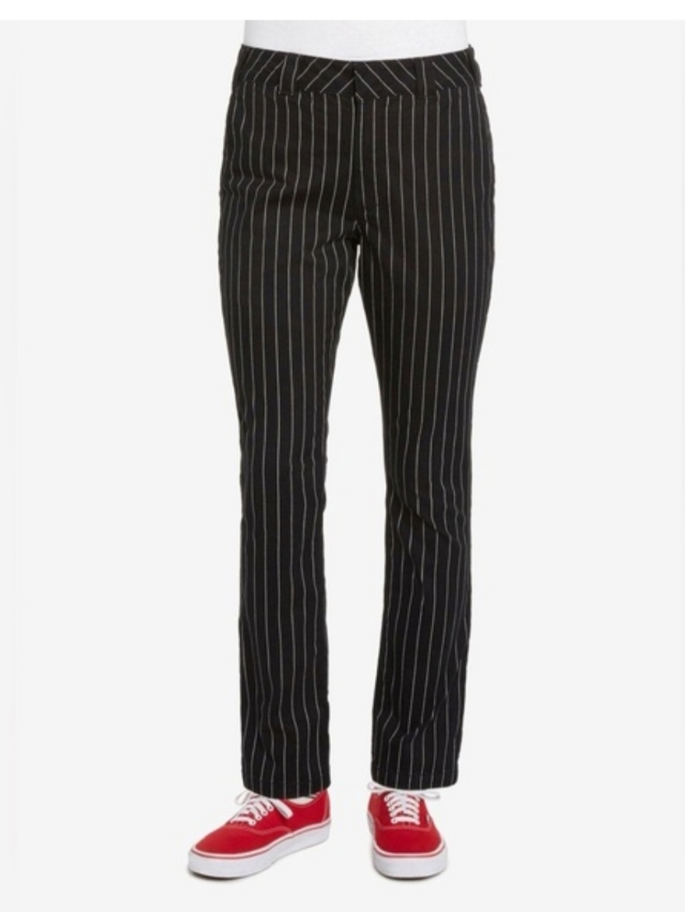 Dickies Black Pinstripe  Skinny Pants From The 90s